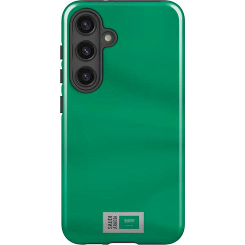 Saudi Arabia Soccer Flag Galaxy S24 Impact Case
